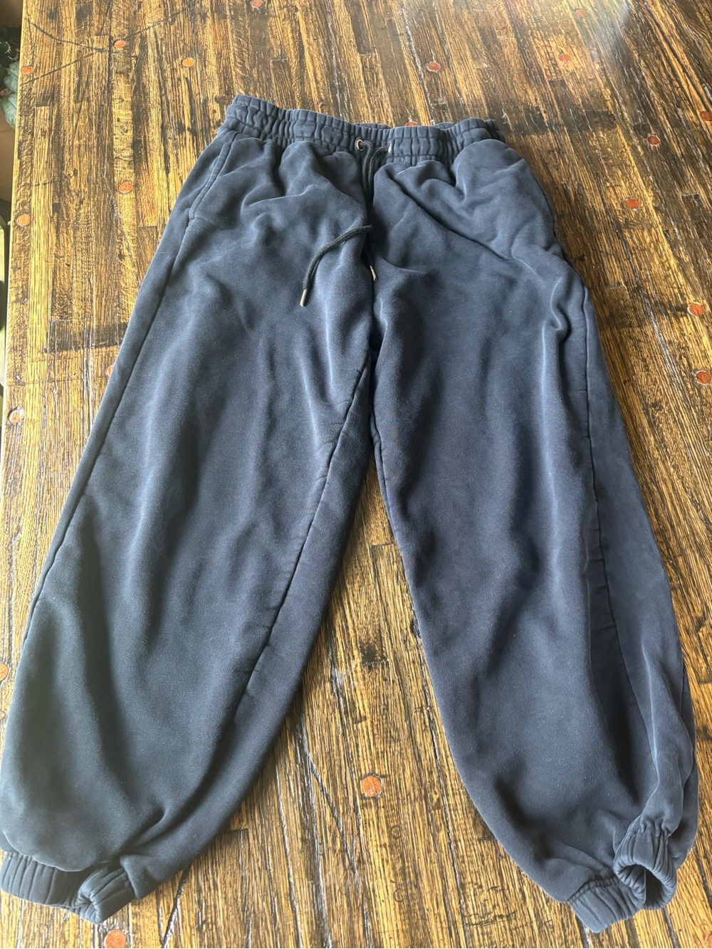 Quince Black Jogger Sweatpants organic cotton